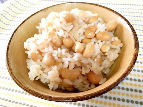 大豆の炊き込みご飯